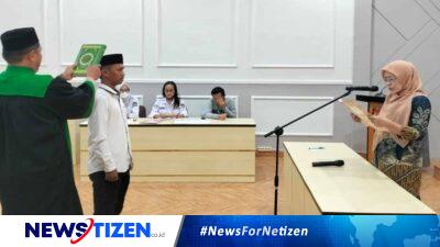 KPU Gorut Lantik Pengganti Antar Waktu Badan Adhoc Pilkada 2024