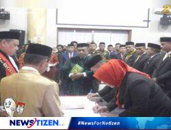 DPRD Kabupaten Gorontalo Resmi Dilantik: Ketua KPU Harapkan Sinergi Menuju Pilkada 2024