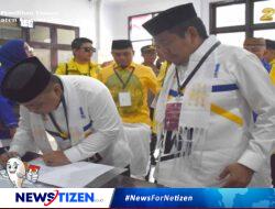 KPU Kabupaten Gorontalo Resmi Terima Pendaftaran Hendra Hemeto-Wasito Sumawiyono sebagai Bapaslon Bupati dan Wakil Bupati 2024