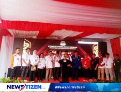 Didukung Ratusan Simpatisan, Agustiar Sabran dan Edy Pratowo Daftar Sebagai Cagub-Cawagub Kalteng 2024