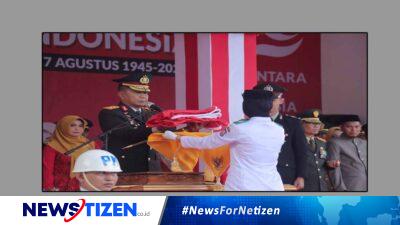 Kapolda Gorontalo Pimpin Upacara Penurunan Bendera di HUT RI ke-79, Tekankan Pentingnya Persatuan dan Nilai Kebangsaan