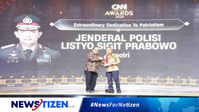 Kapolri Jenderal Listyo Sigit Prabowo Terima Penghargaan “Extraordinary Dedication of Patriotism” dari CNN Indonesia