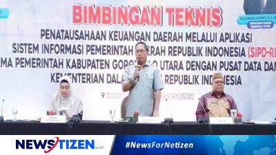 Perwakilan RSUD ZUS Hadiri Penutupan Bimtek SIPD-RI, Sekda Gorut Tekankan Pentingnya Data Akurat dalam Pengelolaan Pemerintahan