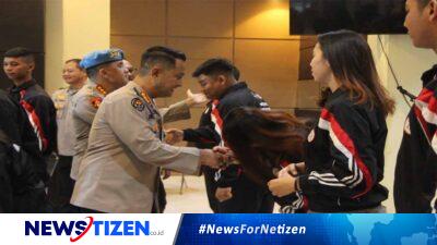 Tim Bola Voli Polda Gorontalo Siap Bertanding di Turnamen Kapolri Cup 2024 di Sulawesi Utara