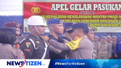 Wakapolda Gorontalo Pimpin Apel Gelar Pasukan Operasi Mantap Praja Otanaha 2024 untuk Pengamanan Pilkada