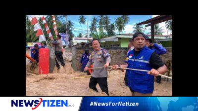 Banjir Bandang Melanda Desa Bilungala di Gorontalo: Polda Gorontalo dan Tim SAR Bantu Evakuasi Korban