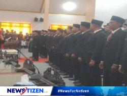 45 Anggota DPRD Kabupaten Sampang Periode 2024-2029 Resmi Dilantik, Rudi Kurniawan dan Vanny Dariyani Pimpin Sementara