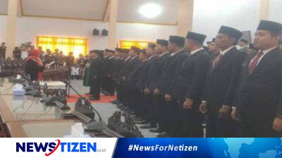 45 Anggota DPRD Kabupaten Sampang Periode 2024-2029 Resmi Dilantik, Rudi Kurniawan dan Vanny Dariyani Pimpin Sementara