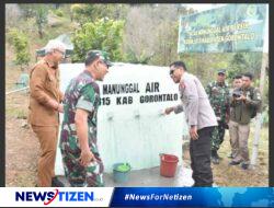 Wakapolda Gorontalo Hadiri Peresmian 2.664 Titik Sumber Air Bersih oleh TNI-AD di Telaga Biru