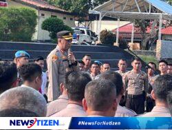 Kapolres Way Kanan AKBP Adanan Mangopang Berikan Arahan Pertama dalam Apel Perdana, Tekankan Netralitas dan Pengamanan Pilkada 2024