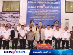 Pelantikan Pengurus KWRI Provinsi Lampung, Perkuat Sinergitas Pers dan Pemerintah untuk Pembangunan Daerah