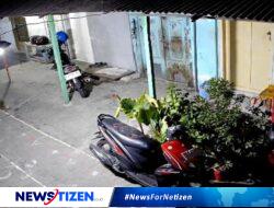 Marak Pencuri Sepeda Motor Di Surabaya Terekam Oleh CCTV