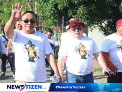 Semarak Pentas Demokrasi, KPU Gorut Gaungkan Partisipasi Pemilih Melalui Jalan Sehat dan Lomba Kreatif
