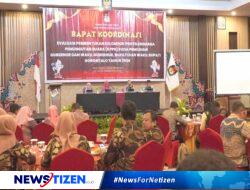 KPU Kabupaten Gorontalo Gelar Rakor Evaluasi Pembentukan KPPS untuk Sukseskan Pilkada 2024