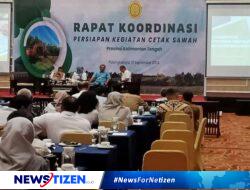 Pemprov Kalimantan Tengah Siap Dukung Target 2,2 Juta Hektar Program Cetak Sawah Rakyat untuk Ketahanan Pangan Nasional