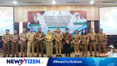 Rapat Konsolidasi Realisasi Investasi Kalimantan Tengah Tahun 2024, Sinergi Mencapai Target