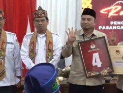 Usung Visi Kalteng AMANAH, Pasangan ASRI Resmi Dapatkan Nomor Urut 4 di Pilkada Kalteng 2024
