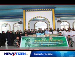 Batalyon Infanteri 713/Satya Tama Gelar Bakti Sosial untuk Memperingati HUT Ke-6 Korem 133/Nani Wartabone di Pondok Pesantren Al Anwar Al Islam