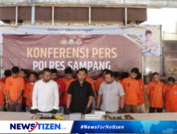 Satreskoba Polres Sampang Ungkap 19 Kasus Narkotika dengan 23 Tersangka