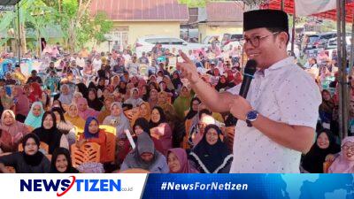 Dedy Dunggio Berkomitmen Kawal Aspirasi Warga Atinggola Cs dalam Kampanye Dialogis Paket ROMANTIS