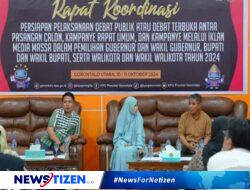 KPU Provinsi Gorontalo Gelar Rapat Koordinasi Persiapan Debat Publik dan Kampanye Pilkada 2024