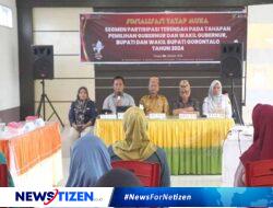 KPU Kabupaten Gorontalo Gelar Sosialisasi Serentak untuk Tingkatkan Partisipasi Pemilih di Pilkada 2024
