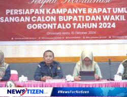KPU Kabupaten Gorontalo Gelar Rakor Persiapan Kampanye untuk Pilkada 2024