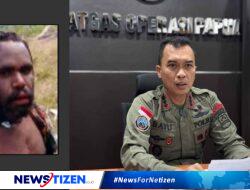 Satgas Ops Damai Cartenz-2024 Tangkap DPO KKB Puncak ‘Mairon Tabuni’ di Bandara Ilaga