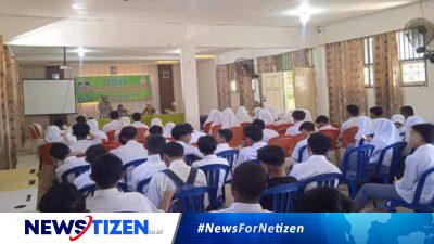 Dukung Pilkada Damai, Satgas Pre-emtif Sosialisasikan Partisipasi Pemilih Pemula di SMK Gotong Royong