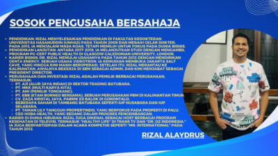 dr. Rizal Alaydrus Pengusaha Bersahaja dengan Dedikasi Tinggi untuk Masyarakat Gorontalo Utara