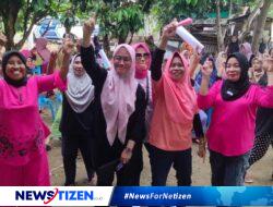 Evelin K. Sunge Bersama Emak-Emak di Bulontio Siap Menangkan Paket Romantis pada Pilkada Gorontalo Utara 2024