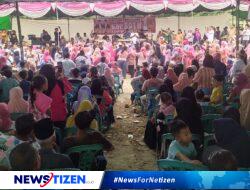 Antusiasme Masyarakat Tomilito, Ribuan Pendukung Hadiri Kampanye Dialogis Roni Imran – Ramdhan Mapaliey di Desa Dambalo