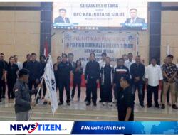 Ketum DPP PJS Lantik DPD dan DPC PJS se Sulawesi Utara