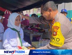 Kegiatan Pemberian Makan Siang Bergizi di SDN 7 Tabumela Dihadiri Langsung Kapolda Gorontalo