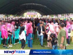 Kampanye Dialogis Pasangan Romantis di Gentuma Raya: Hujan Tak Menghalangi Semangat Perubahan