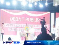 Debat Ketiga Paslon Bupati Gorontalo Utara 2024 Digelar, KPU Ajak Calon Pemimpin Manfaatkan Media untuk Kampanye yang Positif