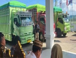 KPU Gorontalo Utara Mulai Distribusikan Logistik Pilkada 2024, Penjabat Bupati Lepas Pengiriman Pertama