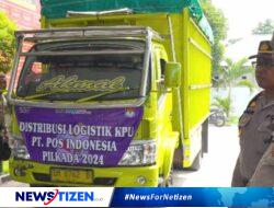 KPU Kabupaten Gorontalo Lepas Distribusi Logistik Pilkada 2024 ke 16 Kecamatan