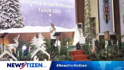 Perayaan Natal 2024 Keluarga Besar Rimbawan Kalteng: Kebersamaan, Persatuan, dan Pelestarian Lingkungan
