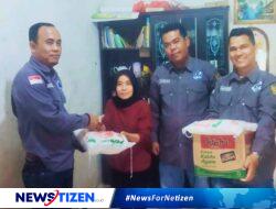 Menguatkan Solidaritas Antar Jurnalis, PJS Labuhanbatu Berbagi Kasih