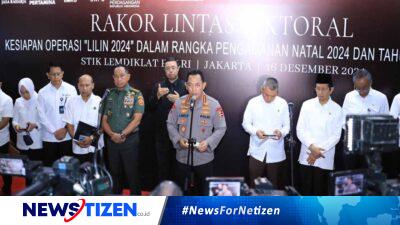 Antisipasi Libur Nataru, Kapolri Gelar Rapat Lintas Sektoral dengan Panglima TNI dan Menteri