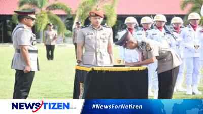 SPN Polda Gorontalo Lantik 107 Bintara Polri Siap Mengabdi kepada Masyarakat