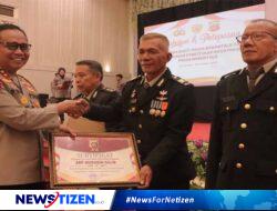 Polda Gorontalo Gelar Wisuda Purna Bakti dan Kukuhkan Komite Olahraga Polri