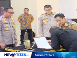Kapolda Gorontalo Serahkan DIPA 2025; Tekankan Transparansi, Akuntabilitas, dan Komitmen Pelaksanaan Anggaran