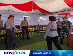 Gencar Patroli di Pos dan Area Sekitaran Mall Gorontalo, OpsLilin Otanaha Hari Pertama