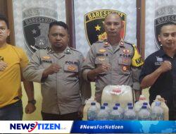 Cegah Gangguan Kamtibmas, Polsek Tolinggula Intensifkan Razia Miras dan Penyakit Masyarakat