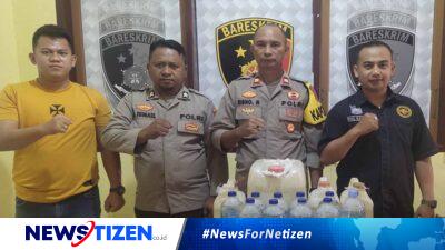 Cegah Gangguan Kamtibmas, Polsek Tolinggula Intensifkan Razia Miras dan Penyakit Masyarakat