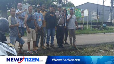 Penumpang Duduk di Atas Muatan Truck, Satlantas Polres Way Kanan Berikan Teguran Humanis kepada Sopir di Sidoarjo