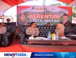 Kapolda Gorontalo Dukung Program Penanaman Jagung Serentak 1 Juta Hektar untuk Ketahanan Pangan Nasional