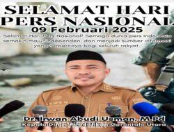 Dr. Irwan Abudi Usman, M.Pd Sosok yang Sangat Dekat dengan Awak Media